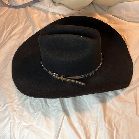 Cavenders Cowboy Collection XXX Premium Wool Black‎ Western HAT main image 4